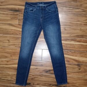 Old Navy Mid-Rise Rockstar Super-Skinny Jeans